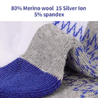 Kids Antifouling No Show Merino Wool Socks Anti UV Heated Socks For Winter
